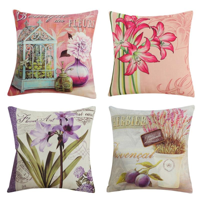 45x45cm Flower Printed Bamboo Linen Sofa Cushion Cover Car Waist Throw Pillowcase Party Decorative, Style 12
45x45cm Flower Printed Bamboo Linen Sofa Cushion Cover Car Waist Throw Pillowcase Party Decorative, Style 12