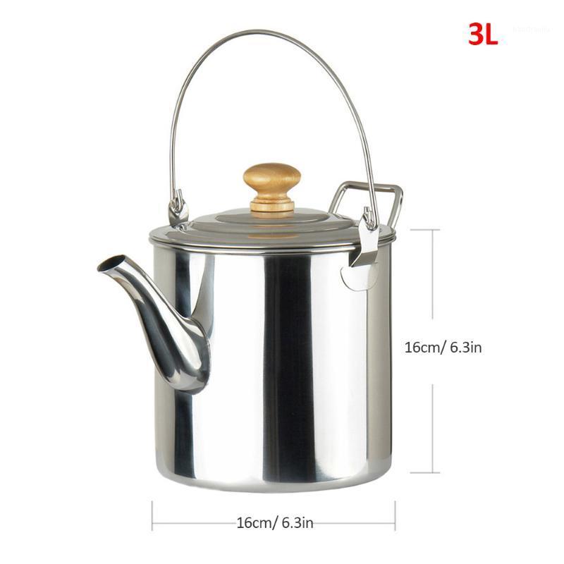 2L / 3L Outdoor Camping Pot Stainless Steel Kettle Kettle Coffee Pot Stainless Steel Camping Equipment Portable Coffee1
2L / 3L Outdoor Camping Pot Stainless Steel Kettle Kettle Coffee Pot Stainless Steel Camping Equipment Portable Coffee1
