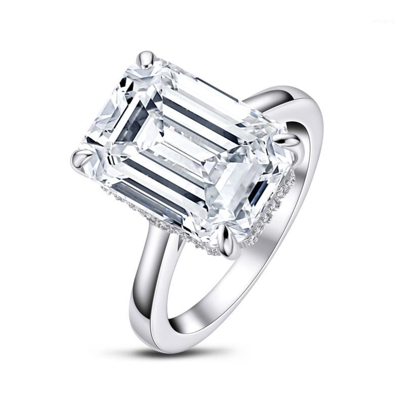 Cluster Rings QYI 6 Wedding Ring Sona Emerald Cut 925 Sterling Silver Women Engagement Jewelry Anniversary Gift1
Cluster Rings QYI 6 Wedding Ring Sona Emerald Cut 925 Sterling Silver Women Engagement Jewelry Anniversary Gift1