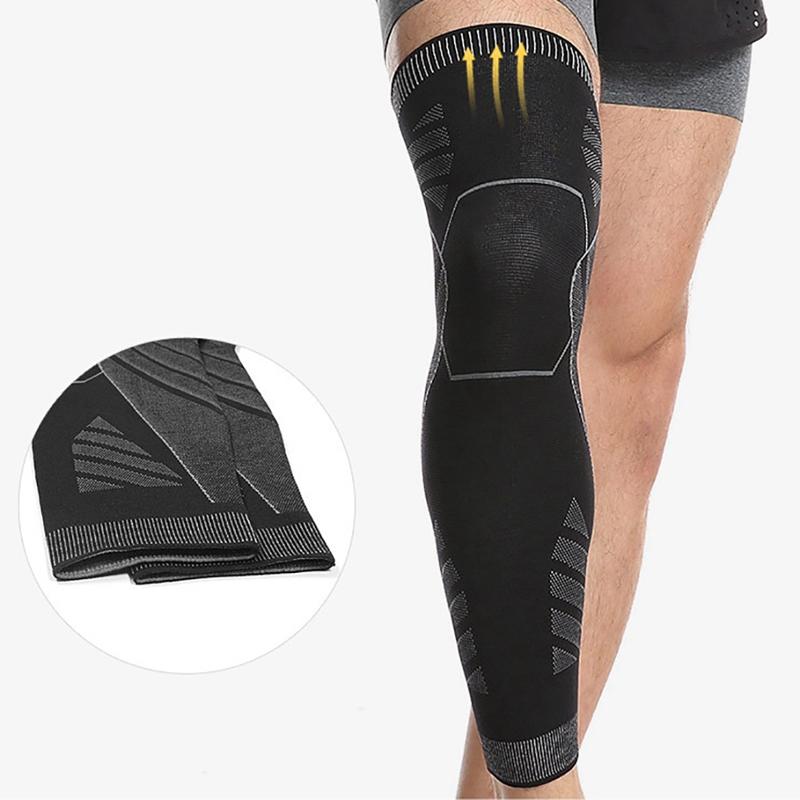 1pc Long Knee Pad Sleeve Anti-slip Breathable Knitted Leg Support Protector Gym Cycling Basketball Fitness Sportswear
1pc Long Knee Pad Sleeve Anti-slip Breathable Knitted Leg Support Protector Gym Cycling Basketball Fitness Sportswear