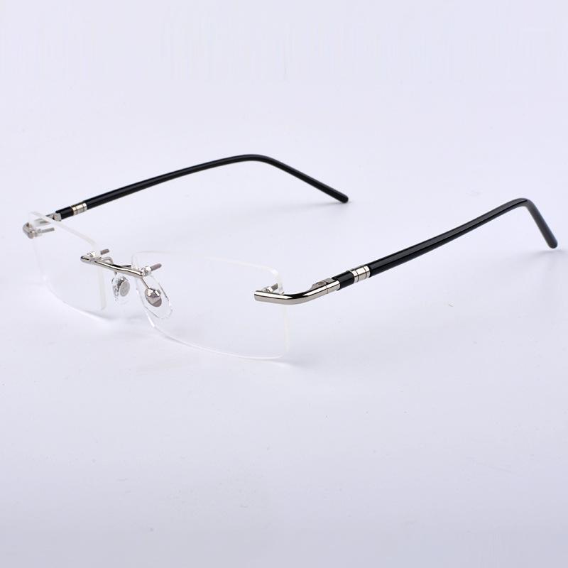 Vintage Rimless Glasses Frame Men Metal Retro Optical Clear Eye Glasses Prescription Eyeglasses Frames Spring Leg Eyewear Oculos1
Vintage Rimless Glasses Frame Men Metal Retro Optical Clear Eye Glasses Prescription Eyeglasses Frames Spring Leg Eyewear Oculos1