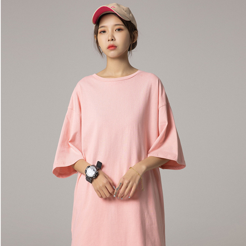 2021 New Sweet Short Sleeve Color T-shirts Girls Summer Cool New The-neck Girl Boyfriend T-shirt Ladies'tops More Size Kz3g, Orange 
2021 New Sweet Short Sleeve Color T-shirts Girls Summer Cool New The-neck Girl Boyfriend T-shirt Ladies'tops More Size Kz3g, Orange