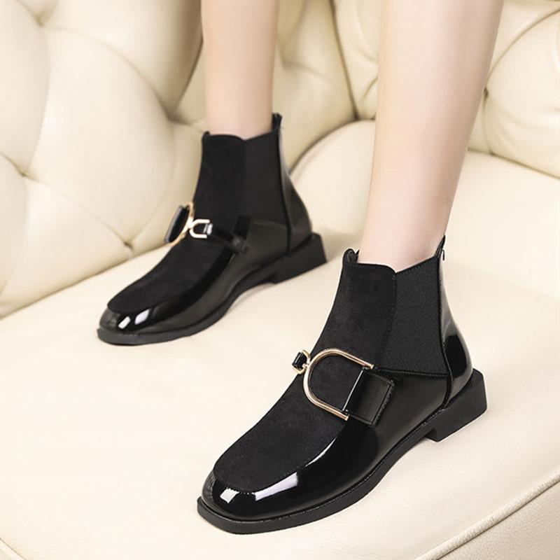 Cresfimix women cute black pu leather high quality short ankle boots lady casual spring & autumn boots botas a6027
Cresfimix women cute black pu leather high quality short ankle boots lady casual spring & autumn boots botas a6027