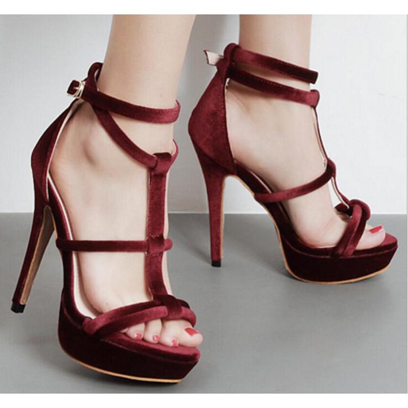 Newest Women Open Toe Sexy Ankle Straps Sandals High Heels Summer Ladies Bridal Suede Thick Heel Pumps Z586
Newest Women Open Toe Sexy Ankle Straps Sandals High Heels Summer Ladies Bridal Suede Thick Heel Pumps Z586