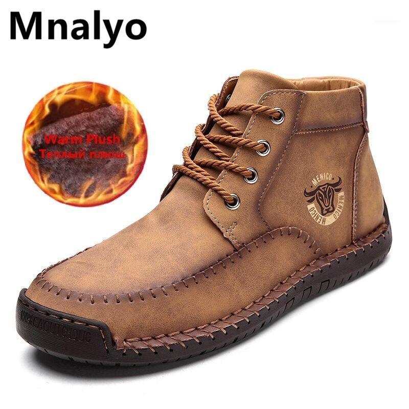 New Winter Men's Boots Warm Fur Snow Boots Split Leather Men Outdoor Ankle Waterproof Work Casual Men Shoes Hiking1, No plush yellow brow
New Winter Men's Boots Warm Fur Snow Boots Split Leather Men Outdoor Ankle Waterproof Work Casual Men Shoes Hiking1, No plush yellow brow