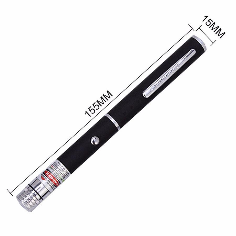 2 in 1 Laser Pointer Pen 5mW 532nm With Star Cap Powerful Teaching Office Using Stylus Pens