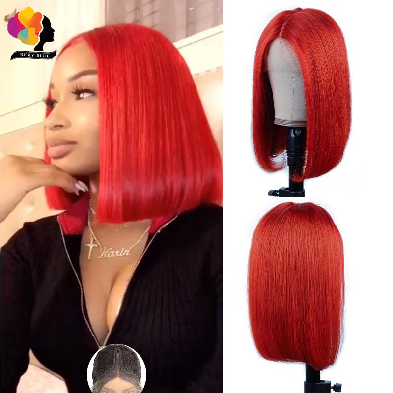 Remyblue Straight Short Bob Wigs #30 Honey Blonde Red 99J Burgundy 13*1 Transparent Lace Peruvian Wigs For Woman Human Remy Hair
Remyblue Straight Short Bob Wigs #30 Honey Blonde Red 99J Burgundy 13*1 Transparent Lace Peruvian Wigs For Woman Human Remy Hair