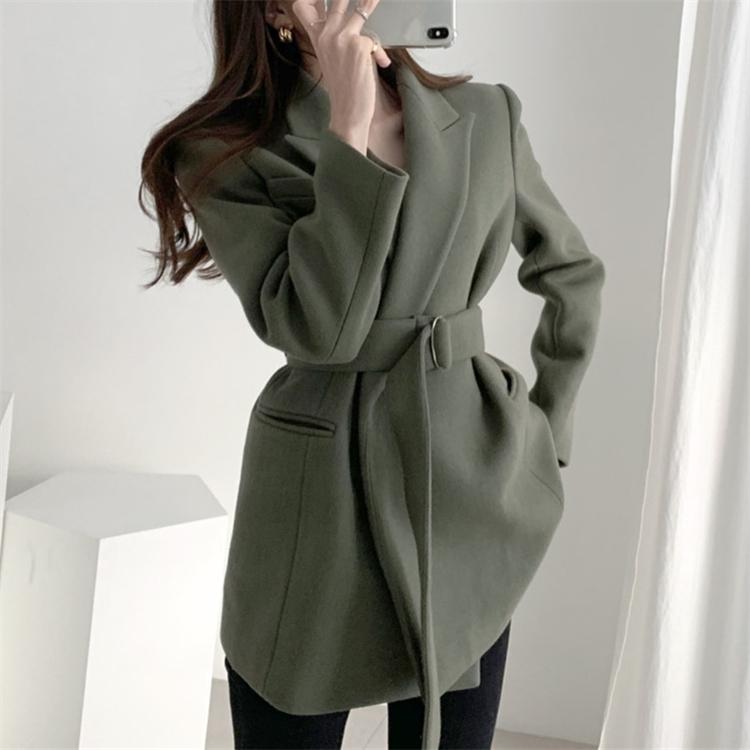 KALENMOS New Arrival 2020 Autumn Winter Women Blazer Formal Jackets Outerwear Lace Up Office Lady Fashion Top Abrigos Para Mujer, Khaki
KALENMOS New Arrival 2020 Autumn Winter Women Blazer Formal Jackets Outerwear Lace Up Office Lady Fashion Top Abrigos Para Mujer, Khaki
