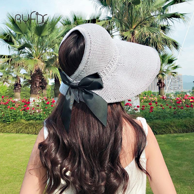 Female Handmade crochet Large Wide brim Foldable Straw Hats for Women Summer sun hat Fashion beach Women's hats JX48, Black
Female Handmade crochet Large Wide brim Foldable Straw Hats for Women Summer sun hat Fashion beach Women's hats JX48, Black