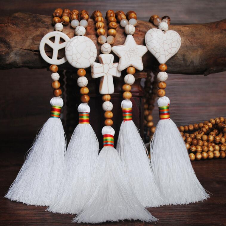 2020 Hot Selling Bohemian Wood Beads Necklace Tassel Pendant Necklace Ethnic Necklace Sweater Chain DHL Free
2020 Hot Selling Bohemian Wood Beads Necklace Tassel Pendant Necklace Ethnic Necklace Sweater Chain DHL Free