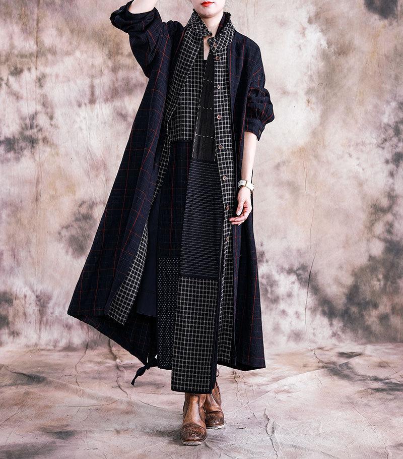 19 Autumn Will Code Suit-dress Individual Character Unginned Cotton Loose Coat Easy Temperament Outside The Ride, Stitching coat black
19 Autumn Will Code Suit-dress Individual Character Unginned Cotton Loose Coat Easy Temperament Outside The Ride, Stitching coat black