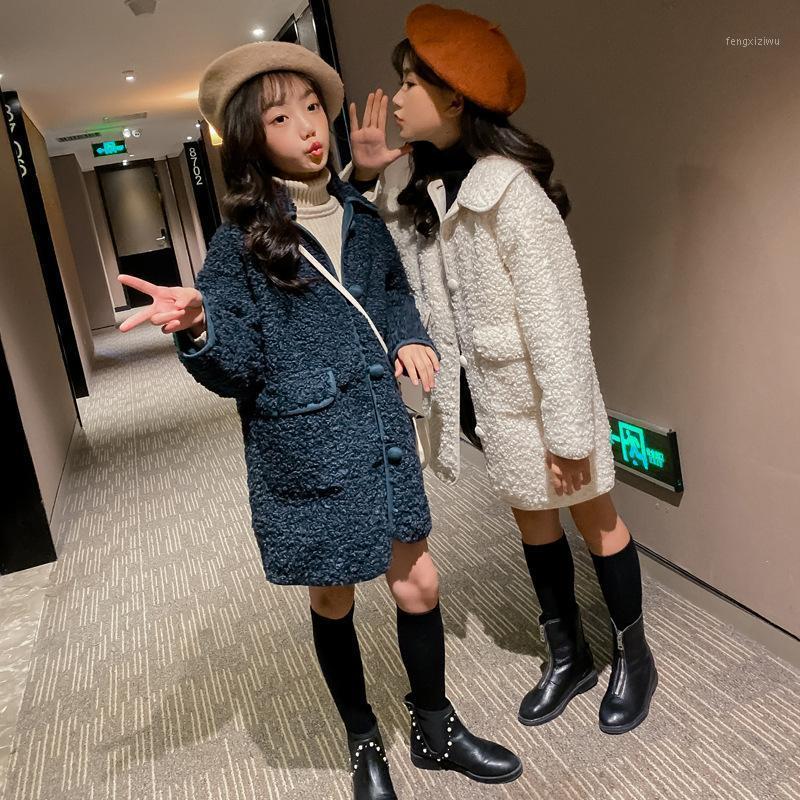 Children Girls Long Sleeve Winter Clothes Solid Faux Lamb Cashmere Coat Kids Warm Long Overcoat Jacket Teen Casual Outwear 4-15Y1, Beige
Children Girls Long Sleeve Winter Clothes Solid Faux Lamb Cashmere Coat Kids Warm Long Overcoat Jacket Teen Casual Outwear 4-15Y1, Beige