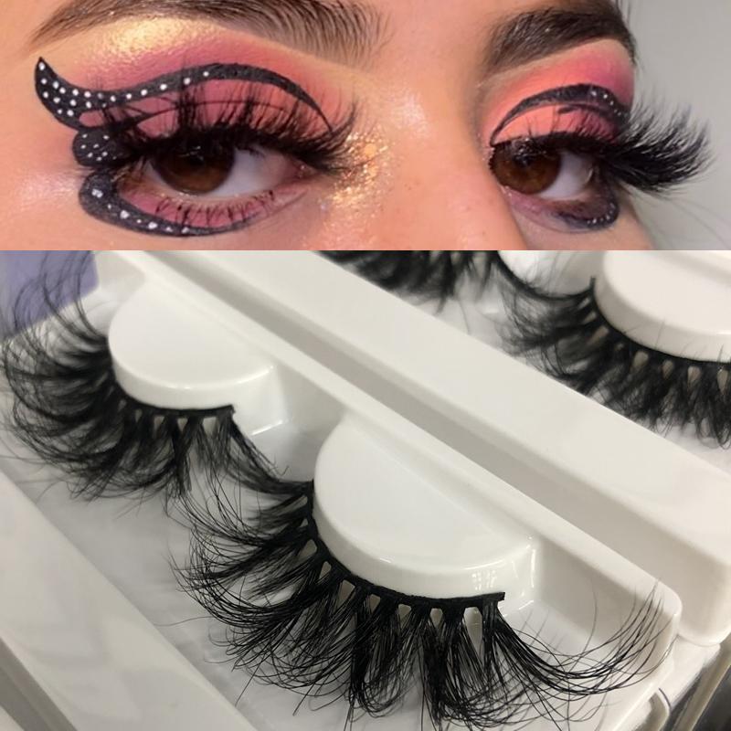 Buzzme 3D Real Mink Fluffy Lashes 25mm Length Eyelashes Dramatic Volume Only With Tray Makeup Eye Lash
Buzzme 3D Real Mink Fluffy Lashes 25mm Length Eyelashes Dramatic Volume Only With Tray Makeup Eye Lash