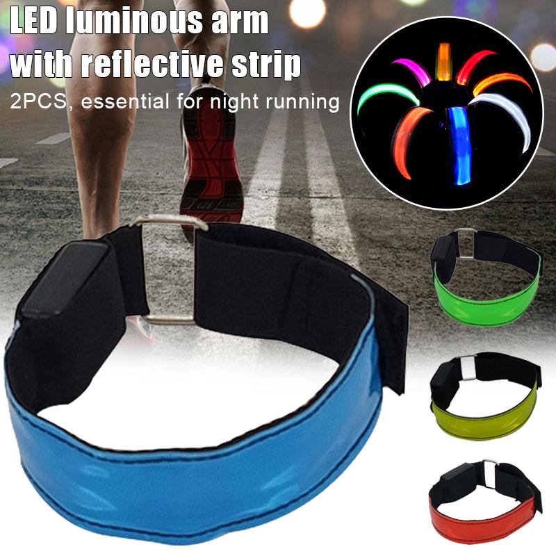 NEW 2 PCS LED Running Armabnd LED Bracelet Glowing In The Dark Bright Safety Running Accessory, White
NEW 2 PCS LED Running Armabnd LED Bracelet Glowing In The Dark Bright Safety Running Accessory, White