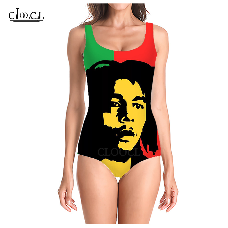 CLOOCL 2021 New Summer Reggae Creator Bob Marley 3D Printed Women Sleeveless Sexy Swimsuit Casual Fashion Swimsuits Beach One Piece Swimwear, Swimsuit 1
CLOOCL 2021 New Summer Reggae Creator Bob Marley 3D Printed Women Sleeveless Sexy Swimsuit Casual Fashion Swimsuits Beach One Piece Swimwear, Swimsuit 1