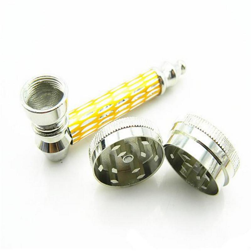 Wholesale metal pipe smokink pipes aluminum alloy carved with a cover tobacco grinder set 2 layers of manual herb grinders
Wholesale metal pipe smokink pipes aluminum alloy carved with a cover tobacco grinder set 2 layers of manual herb grinders