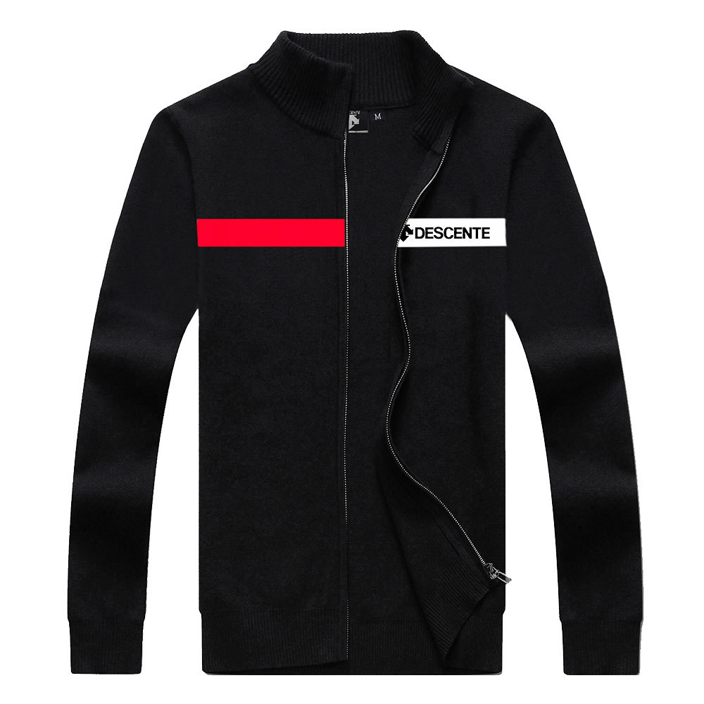 New Golf Apparel Descente Autumn And Winter Men's Wool Sweater Cashmere Knitted Zipper Sports Sweater Coat Free Shipping 201012, Black
New Golf Apparel Descente Autumn And Winter Men's Wool Sweater Cashmere Knitted Zipper Sports Sweater Coat Free Shipping 201012, Black