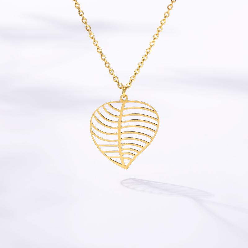 Fashion Simple And Natural Big Forest Leaf Pendants Necklace Chokers Necklaces For Women Bijoux Gifts Dropshipping Jewelry
Fashion Simple And Natural Big Forest Leaf Pendants Necklace Chokers Necklaces For Women Bijoux Gifts Dropshipping Jewelry