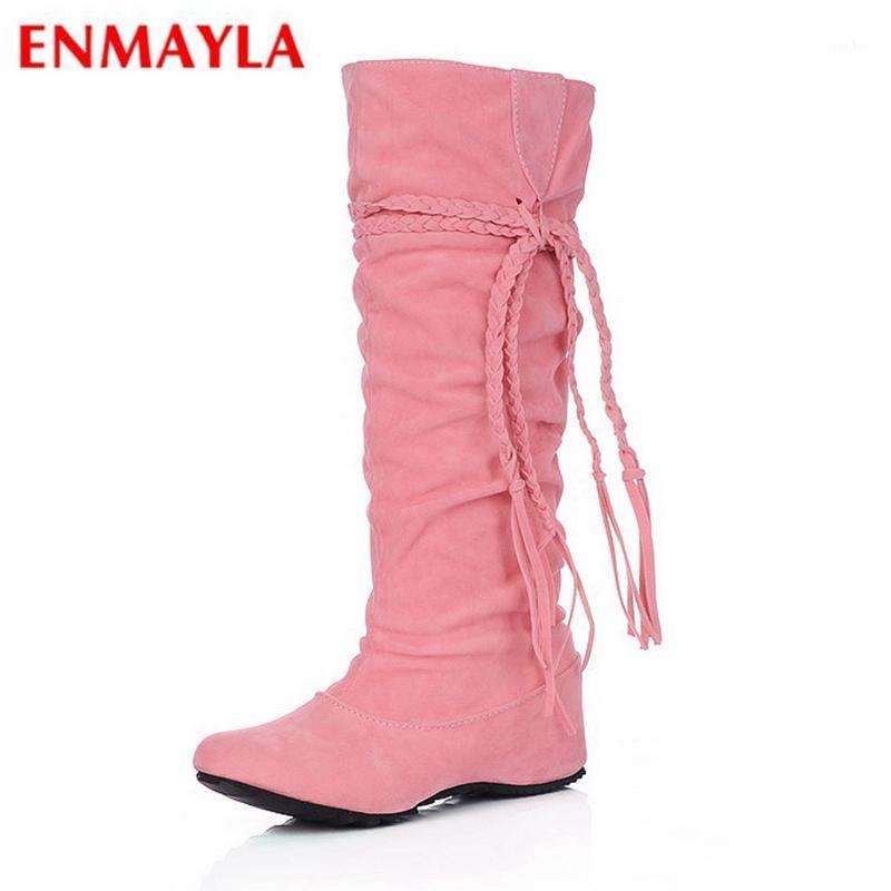 ENMAYLA 2020 New Fashion Winter Round Toe Knee-High Basic Snow Boots Women Zapatos De Mujer Size34-39 LY0761, Black
ENMAYLA 2020 New Fashion Winter Round Toe Knee-High Basic Snow Boots Women Zapatos De Mujer Size34-39 LY0761, Black