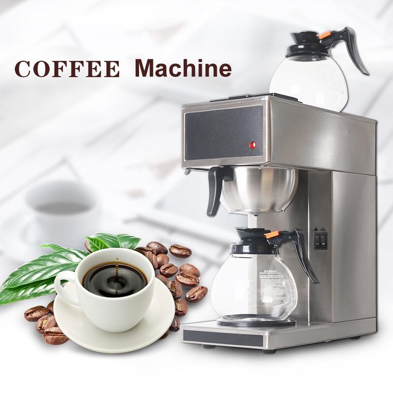Automatic Coffee Machine Electric Distilling Coffee Maker Commercial Household Americano Maker With 2pcs 1.8L Decanter1
Automatic Coffee Machine Electric Distilling Coffee Maker Commercial Household Americano Maker With 2pcs 1.8L Decanter1