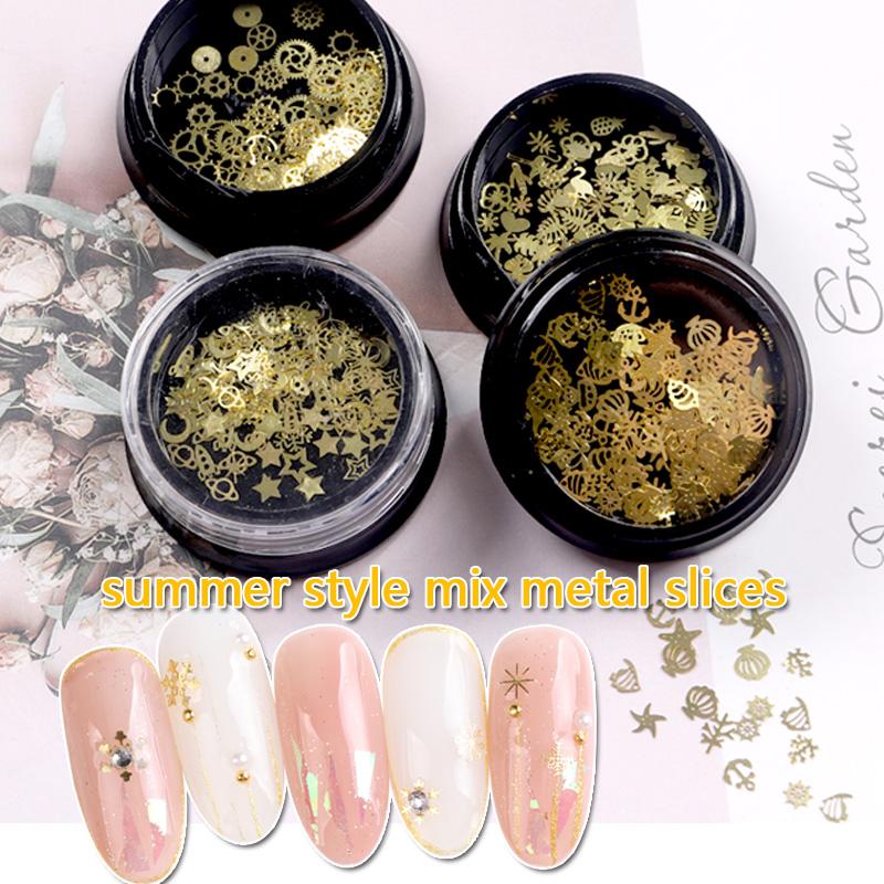 TSZS Newest Summer Design Multishape Nail Gear Metal Slice DIY Nail Art Decoration Accessories Art
TSZS Newest Summer Design Multishape Nail Gear Metal Slice DIY Nail Art Decoration Accessories Art