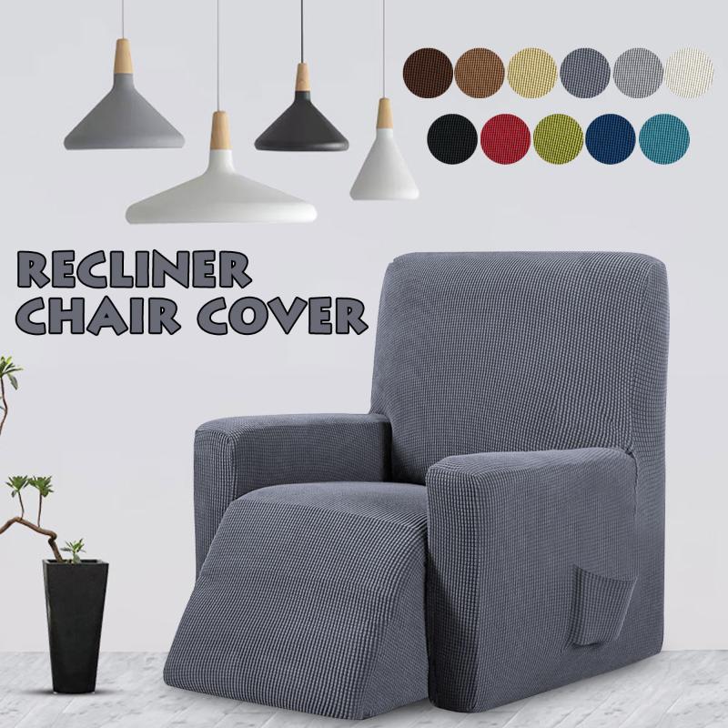 

Anti-slip All-inclusive Sofa Cover Elasticity Stretch Furniture Slipcovers Chair Protector Single Seat Sofa Recliner Couch Cover