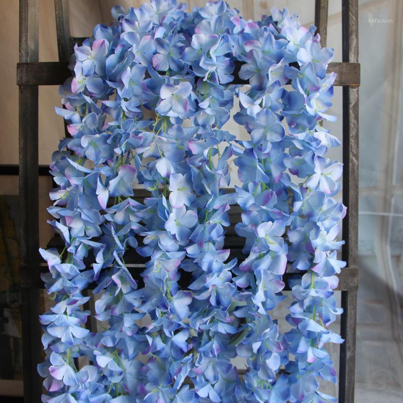 150cm Hydrangea Flower Vine Rattan Silk Flowers Artificial Plants Home Decor Wedding Decoration Craft DIY Accessories1, Blue
150cm Hydrangea Flower Vine Rattan Silk Flowers Artificial Plants Home Decor Wedding Decoration Craft DIY Accessories1, Blue