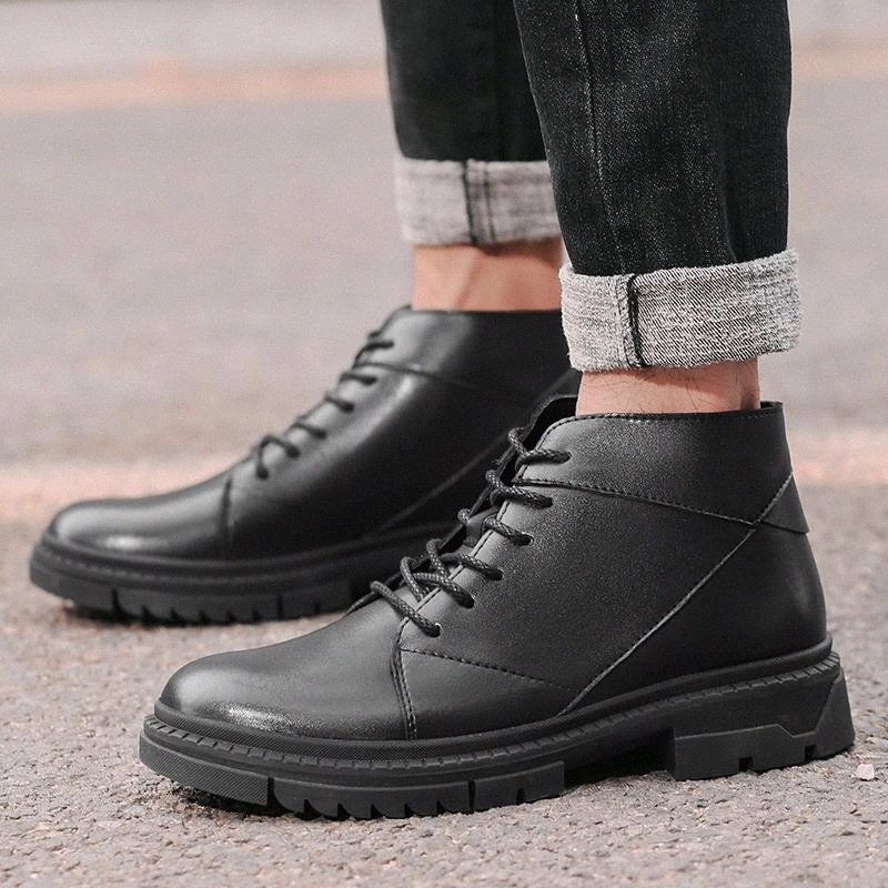 Men's boots Retro genuine Leather Winter boots for men autumn winter cow leather lace up handmade men's shoes ankle #aH5h
Men's boots Retro genuine Leather Winter boots for men autumn winter cow leather lace up handmade men's shoes ankle #aH5h