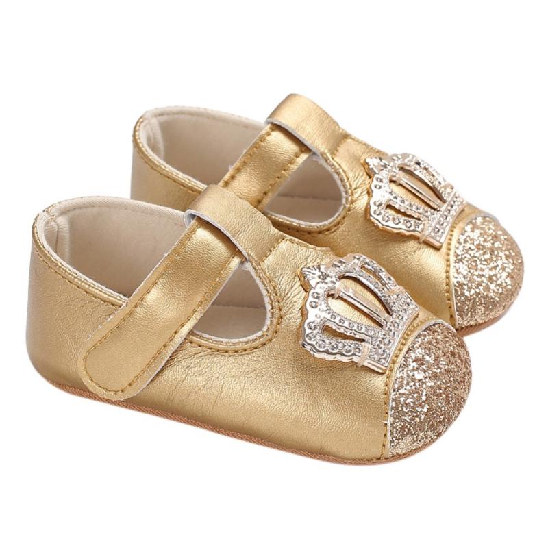 New Baby Shoes Spring Autumn PU Newborn Baby Girl Princess Shoes PU Crown Bling Princess First Walker, Black
New Baby Shoes Spring Autumn PU Newborn Baby Girl Princess Shoes PU Crown Bling Princess First Walker, Black