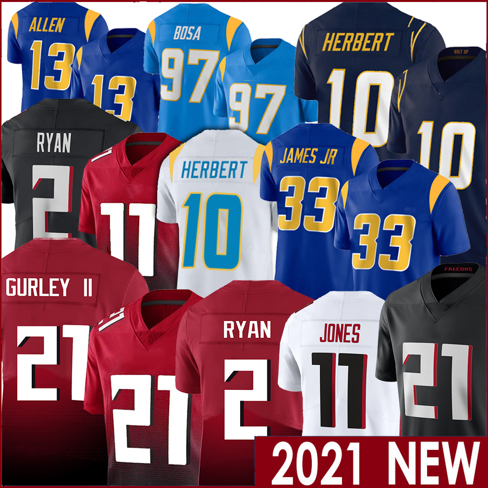 2 Matt Ryan 21 Todd Gurley II 11 Julio Jones 97 Joey Bosa 33 Derwin James Jr 13 Keenan Allen Football Jerseys, Men(lie ying)
2 Matt Ryan 21 Todd Gurley II 11 Julio Jones 97 Joey Bosa 33 Derwin James Jr 13 Keenan Allen Football Jerseys, Men(lie ying)