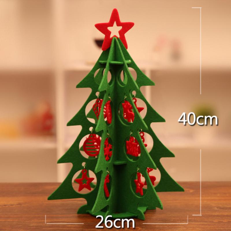 Felt Christmas DIY Three-Dimensional Felt Cloth Christmas Tree Decoration Tree Children's XMAS Gifts
Felt Christmas DIY Three-Dimensional Felt Cloth Christmas Tree Decoration Tree Children's XMAS Gifts