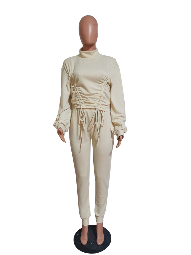 Plus size 3X 4X 5XL women bigger size two piece set fall winter black outfits long pullover hoodies+pants casual solid color tracksuits 4450