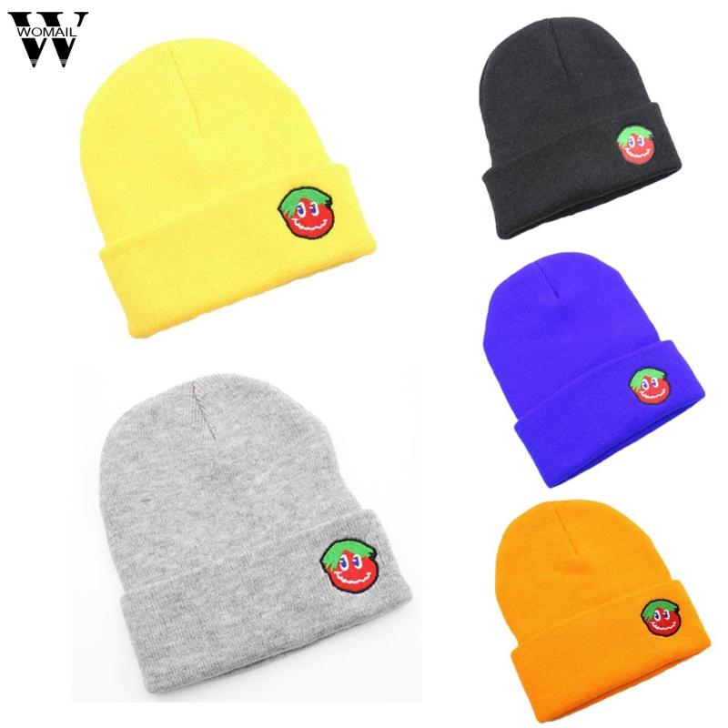 Womail Hat Winter Unisex Fashion Comfortable Warm tomato embroidery cuff casquette Casual outdoor street Knitted Wool beret cap, Bu
Womail Hat Winter Unisex Fashion Comfortable Warm tomato embroidery cuff casquette Casual outdoor street Knitted Wool beret cap, Bu