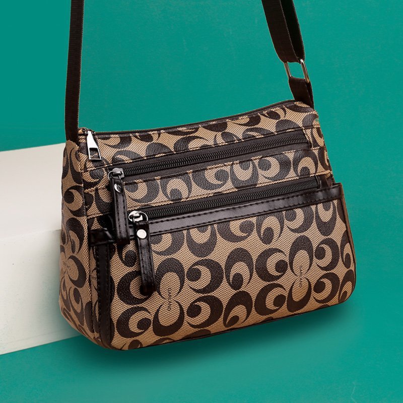 ladies leathers shoulder bags classic retro polka dot handbag multifunctional waterproof wear-resistant leather handbags comfortable printed mother bag, Brown-0729
ladies leathers shoulder bags classic retro polka dot handbag multifunctional waterproof wear-resistant leather handbags comfortable printed mother bag, Brown-0729