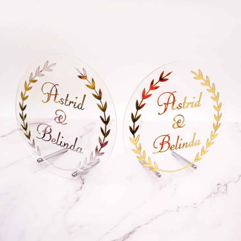 Custom Wedding & Engagement Personalized Round Mirror Frame Acrylic Word Sign Wreath Design Party Decor With Nail Guest Gifts
Custom Wedding & Engagement Personalized Round Mirror Frame Acrylic Word Sign Wreath Design Party Decor With Nail Guest Gifts