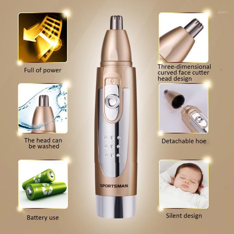 1PC Electric Nose Hair Trimmer Men's Facial Care Water-removable Hair Razor Stainless Steel Blade ABS Silent Ear Nose Neck Razor1
1PC Electric Nose Hair Trimmer Men's Facial Care Water-removable Hair Razor Stainless Steel Blade ABS Silent Ear Nose Neck Razor1