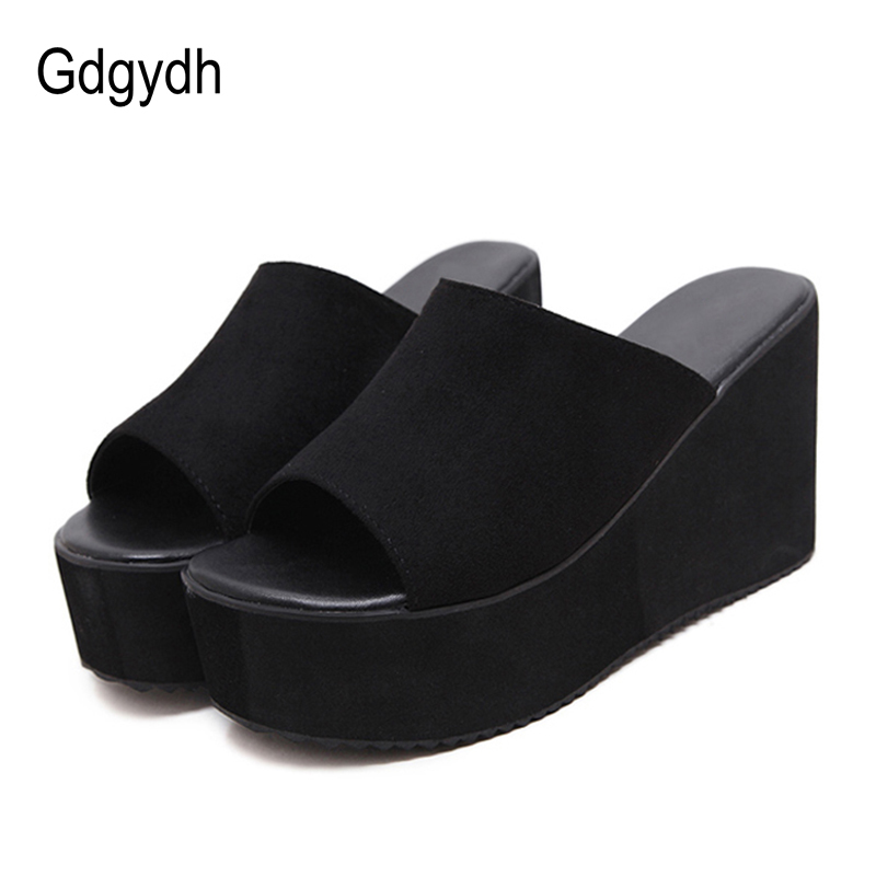 Gdgydh Summer Slip On Women Wedges Sandals Platform High Heels Fashion Open Toe Ladies Casual Shoes Comfortable Promotion Sale C0202, Black
Gdgydh Summer Slip On Women Wedges Sandals Platform High Heels Fashion Open Toe Ladies Casual Shoes Comfortable Promotion Sale C0202, Black