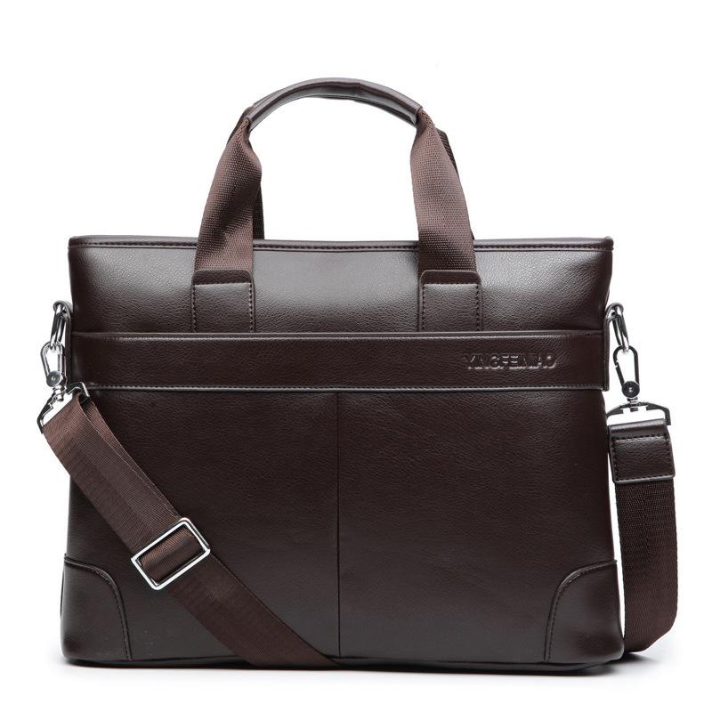 2020 Men's Business Casual Bag Pu Leather Briefcase Men's Tote Bags Brown High Quality Male Business Large Capacity, Black
2020 Men's Business Casual Bag Pu Leather Briefcase Men's Tote Bags Brown High Quality Male Business Large Capacity, Black