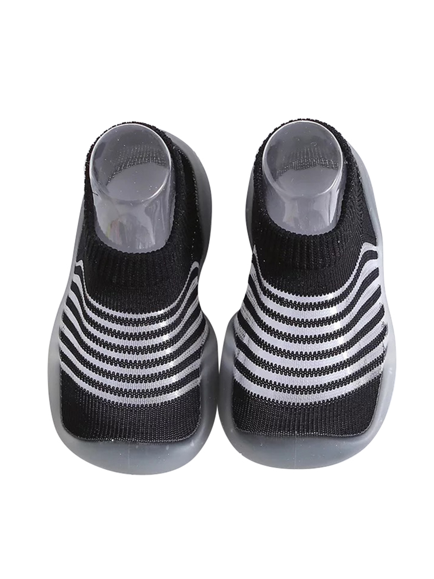 Toddler baby rubber sole shoes, breathable hollow mesh socks forerunner shoes, comfortable breathable shock absorption LJ201214