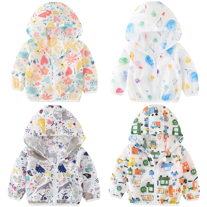 Baby Jacket Summer Air-conditioner Unlined UPper Garment Thin Breathable Children Sun-protective Clothing Jacket, Colourful flower
Baby Jacket Summer Air-conditioner Unlined UPper Garment Thin Breathable Children Sun-protective Clothing Jacket, Colourful flower