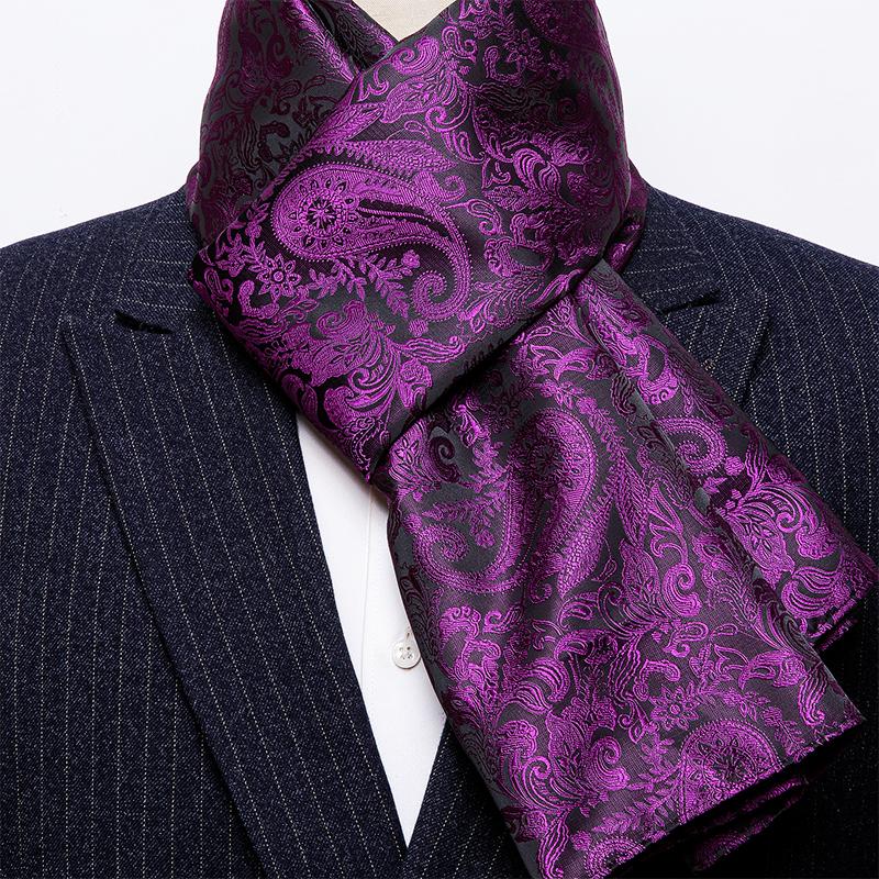 Winter Designer 160cm Long Men Purple Paisley Silk Scarf Male Brand Shawl Wrap Face Scarf Grade A Adult Barry.Wang
Winter Designer 160cm Long Men Purple Paisley Silk Scarf Male Brand Shawl Wrap Face Scarf Grade A Adult Barry.Wang