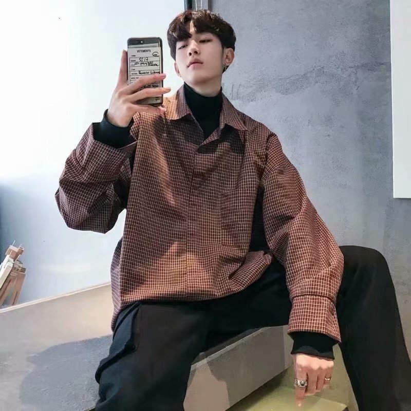 2021 New Camisas Mangas Compridas Masculinas Primavera e Outono Nova Falso Duas Peas De Emenda Xadrez Camisa Jovem Vitalidade Juventude KUV4, Khaki
2021 New Camisas Mangas Compridas Masculinas Primavera e Outono Nova Falso Duas Peas De Emenda Xadrez Camisa Jovem Vitalidade Juventude KUV4, Khaki