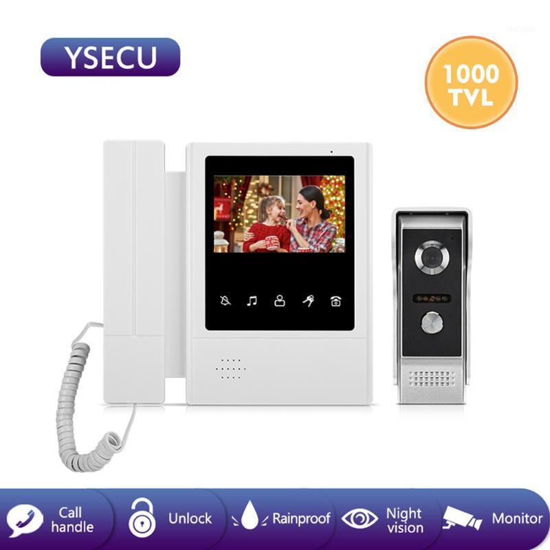 YSECU 4.3 inch Wired Video Door Phone System Visual Intercom Doorbell with Outdoor Camera for Home Security1
YSECU 4.3 inch Wired Video Door Phone System Visual Intercom Doorbell with Outdoor Camera for Home Security1