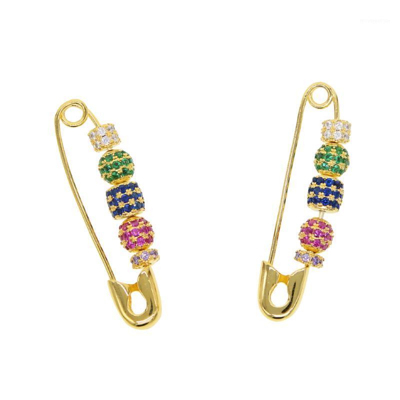 NEW arrival 2020 summer 3 beads paved mini red blue green CZ long safety pin women earring young cute minimal jewelry party gold1
NEW arrival 2020 summer 3 beads paved mini red blue green CZ long safety pin women earring young cute minimal jewelry party gold1
