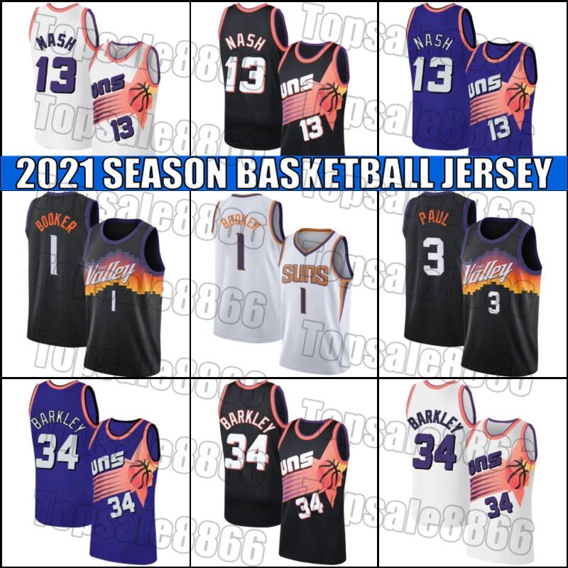 Devin 1 Booker Jersey Chris 3 Paul Jerseys Phoenix Suns Jersey Throwback Steve 13 Nash Jersey Retro Charles 34 Barkley 651cv
Devin 1 Booker Jersey Chris 3 Paul Jerseys Phoenix Suns Jersey Throwback Steve 13 Nash Jersey Retro Charles 34 Barkley 651cv