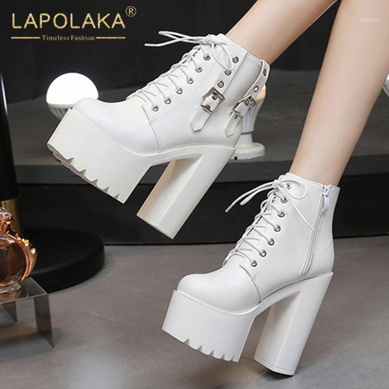 Lapolaka 2020 New Fashion Super High Heels Ankle Boots Woman Shoes Zip Up Platform Buckle Decoration Fashion Shoes Ladies1, Black
Lapolaka 2020 New Fashion Super High Heels Ankle Boots Woman Shoes Zip Up Platform Buckle Decoration Fashion Shoes Ladies1, Black
