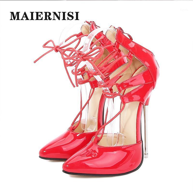 MAIERNISI Shoes For Women Cross Straps Pointed Toe High Heels 16cm 2021 New Shallow Metal Thin Heels Female Model Catwalk Shoes1, Black
MAIERNISI Shoes For Women Cross Straps Pointed Toe High Heels 16cm 2021 New Shallow Metal Thin Heels Female Model Catwalk Shoes1, Black