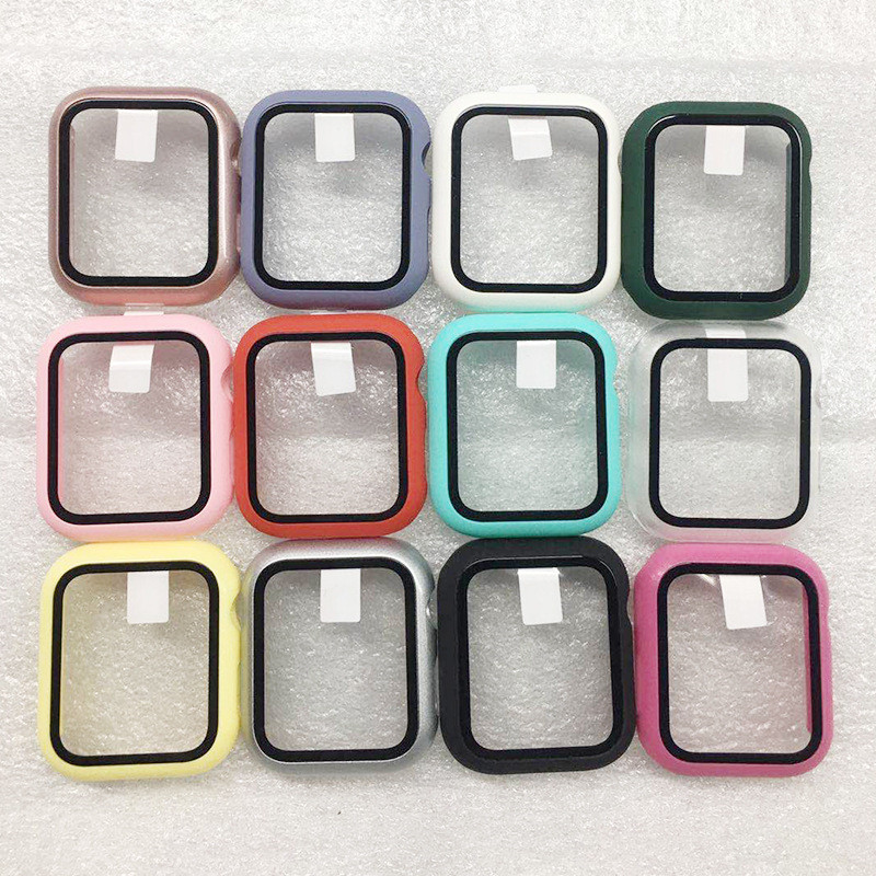 Watch Cases For Apple Watch i watch Cover With Glass Tempered Film Protector Wearable Smart Accessories, Mixed colors
Watch Cases For Apple Watch i watch Cover With Glass Tempered Film Protector Wearable Smart Accessories, Mixed colors