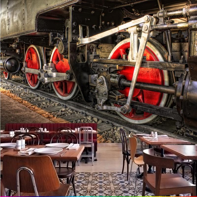 Dropship Wallpaper Retro Nostalgic Black White Steam Train Mural Custom Cafe Bar Mural Restaurant Corridor Wallpaper1, As pic
Dropship Wallpaper Retro Nostalgic Black White Steam Train Mural Custom Cafe Bar Mural Restaurant Corridor Wallpaper1, As pic