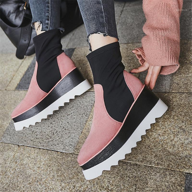 RIBETRINI New INS Hot Kid Suede Non-slip Flat Platform Shoes Woman Casual Party Office Autumn Winter Ankle Boots Women1, Pink no fur
RIBETRINI New INS Hot Kid Suede Non-slip Flat Platform Shoes Woman Casual Party Office Autumn Winter Ankle Boots Women1, Pink no fur